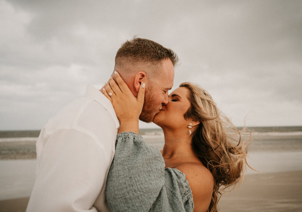 Romantic Beach Engagement Session in St. Augustine, FL