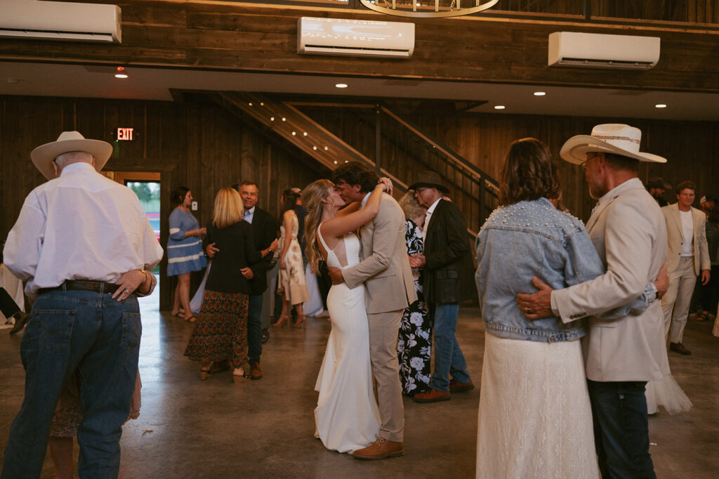 bride and groom first dance 