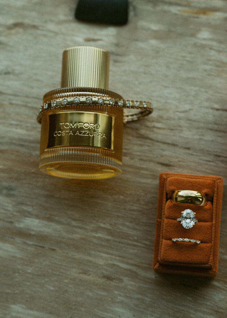 stunning perfume the bride wore for her dream wedding day
