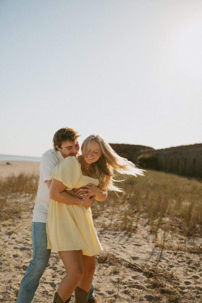 Devon & Callee’s Carefree Fort Clinch State Park Couples Session