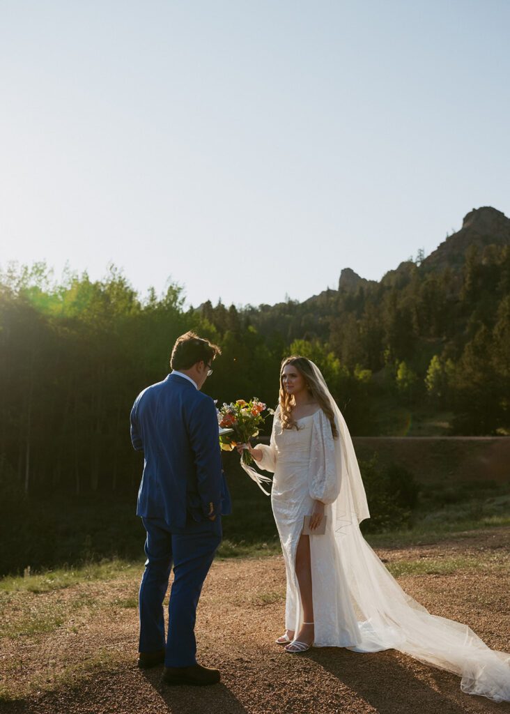 Romantic Views & Private Vows: Savana & Anthony’s Cripple Creek Elopement
