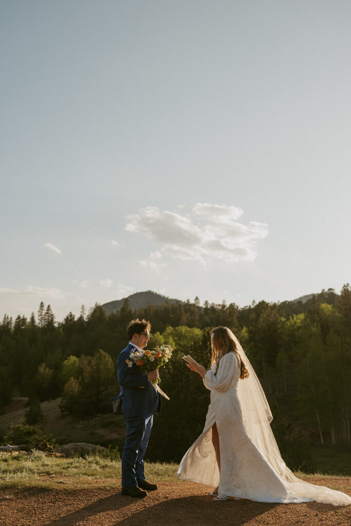 Romantic Views & Private Vows: Savana & Anthony’s Cripple Creek Elopement