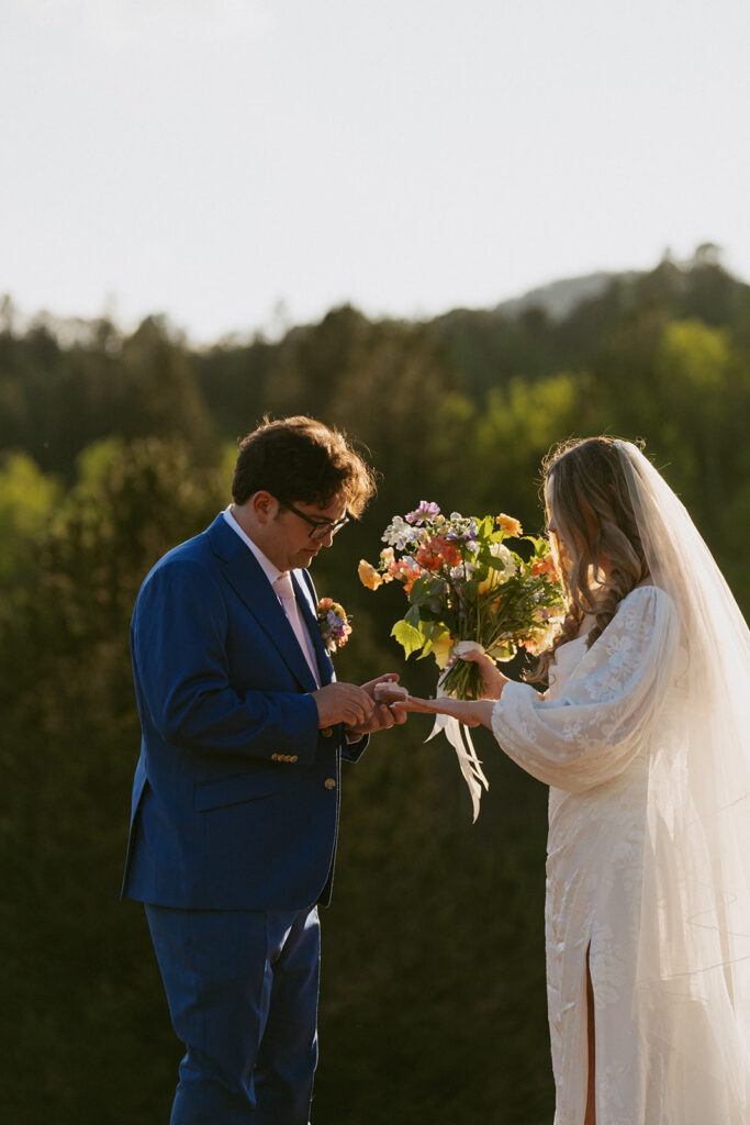 adventurous elopement in colorado