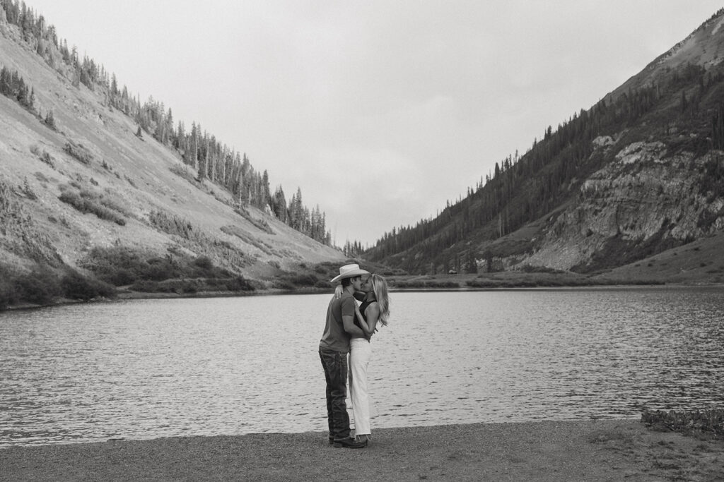Romantic Crested Butte Engagement Photos at Gothic Road & Emerald Lake