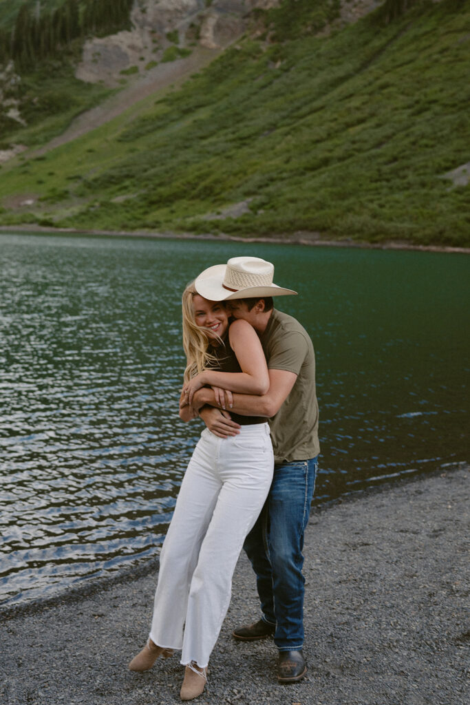 Romantic Crested Butte Engagement Photos at Gothic Road & Emerald Lake