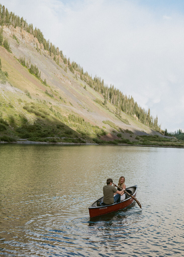 Romantic Crested Butte Engagement Photos at Gothic Road & Emerald Lake