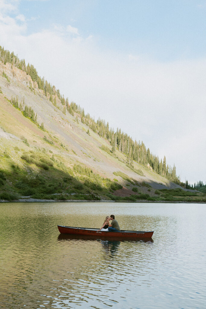 Romantic Crested Butte Engagement Photos at Gothic Road & Emerald Lake
