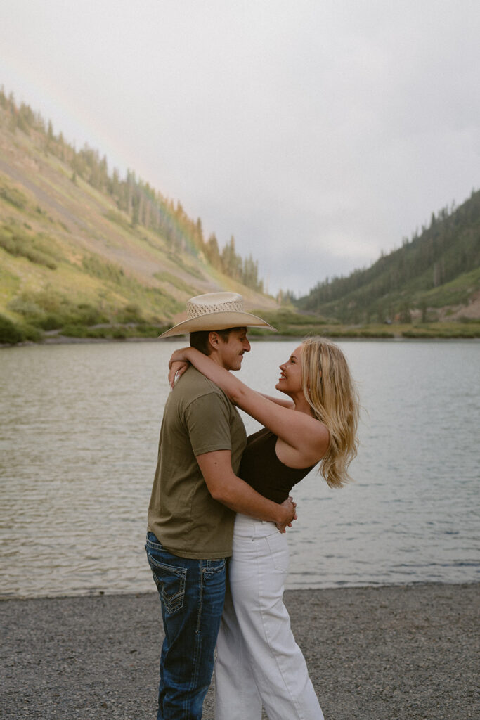 Romantic Crested Butte Engagement Photos at Gothic Road & Emerald Lake