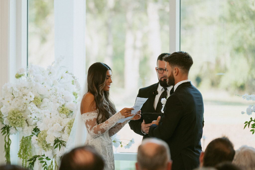 A Classy & Timeless Glass & Canopy Wedding in Jennings, Florida for Karly & Adrian