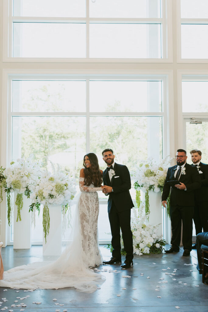 A Classy & Timeless Glass & Canopy Wedding in Jennings, Florida for Karly & Adrian