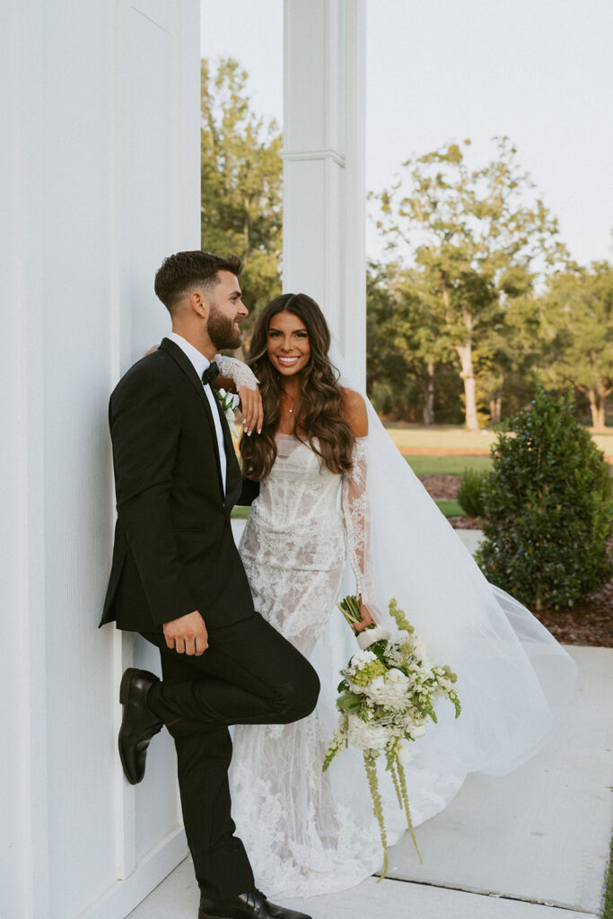 A Classy & Timeless Glass & Canopy Wedding in Jennings, Florida for Karly & Adrian