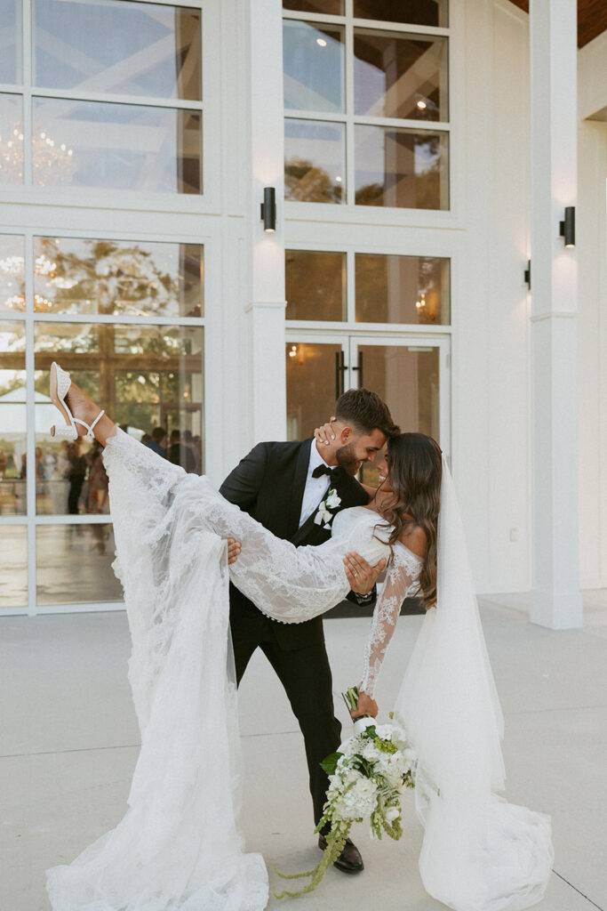 A Classy & Timeless Glass & Canopy Wedding in Jennings, Florida for Karly & Adrian