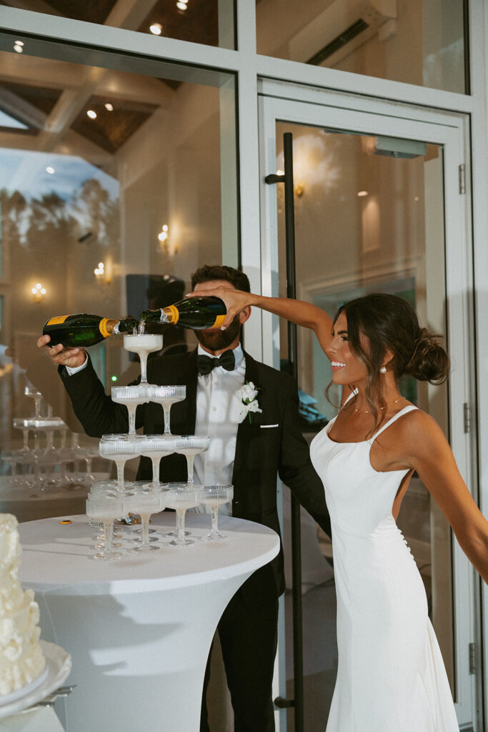 A Classy & Timeless Glass & Canopy Wedding in Jennings, Florida for Karly & Adrian