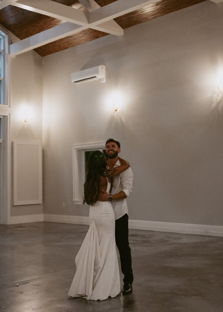 Couple at their final dance
