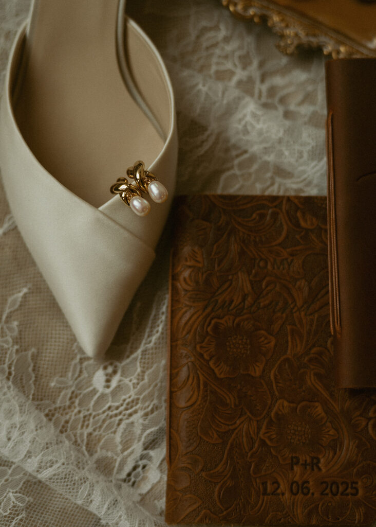 Paige & Richard’s Cinematic Winter Wedding at Della Terra