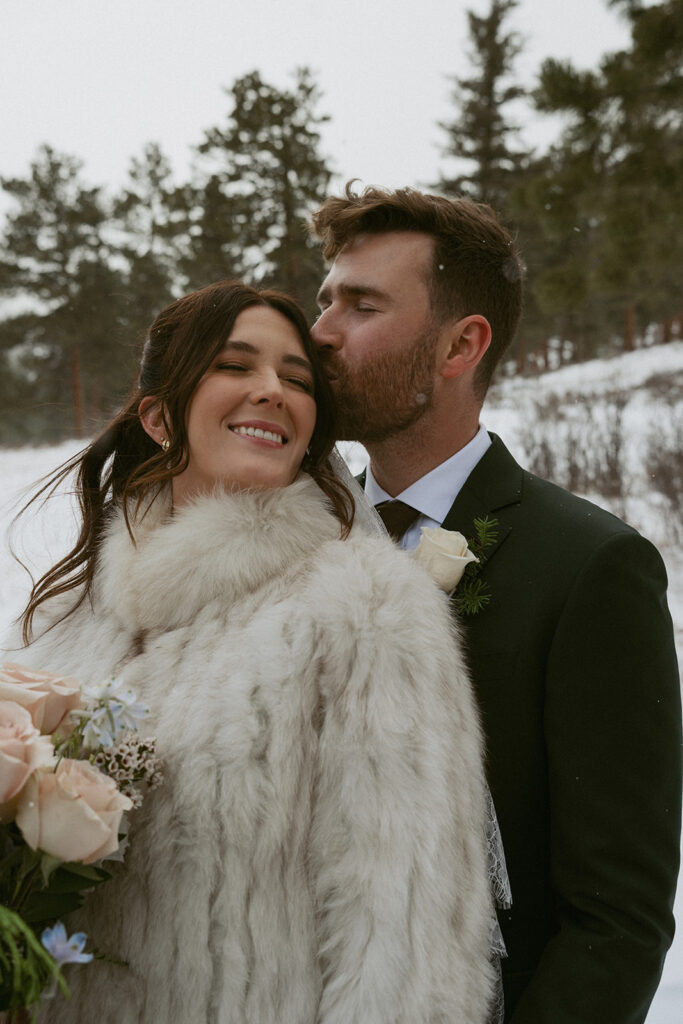 Paige & Richard’s Cinematic Winter Wedding at Della Terra