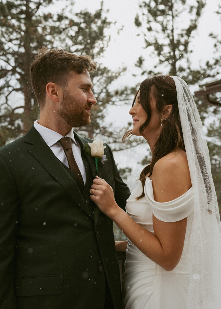 Paige & Richard’s Cinematic Winter Wedding at Della Terra