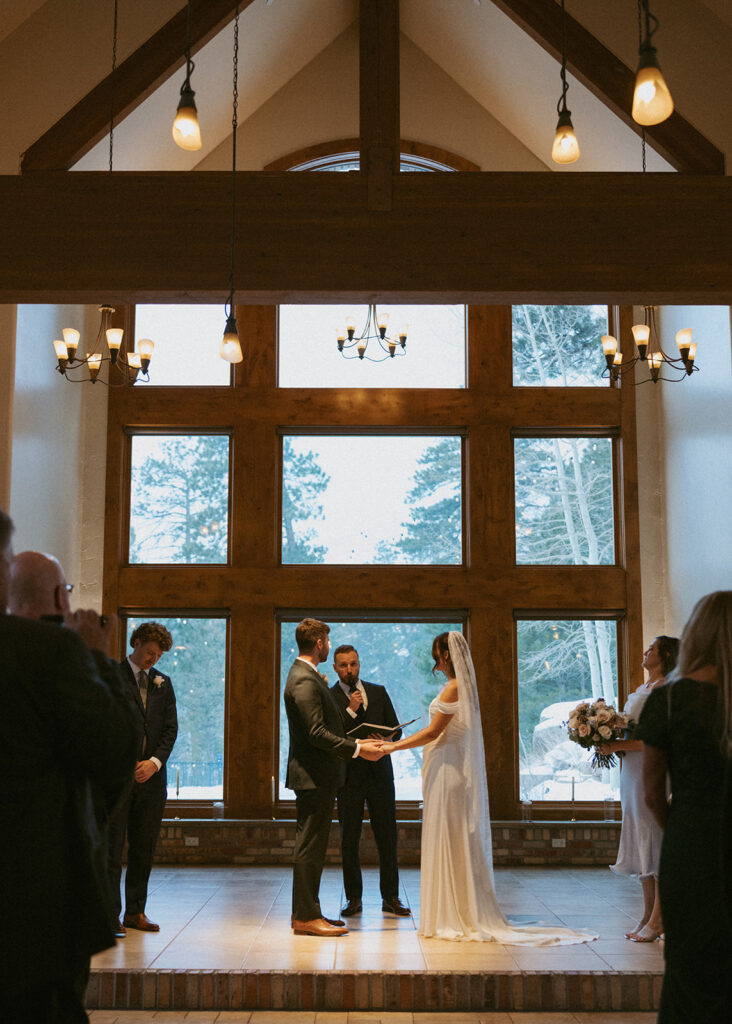 Paige & Richard’s Cinematic Winter Wedding at Della Terra