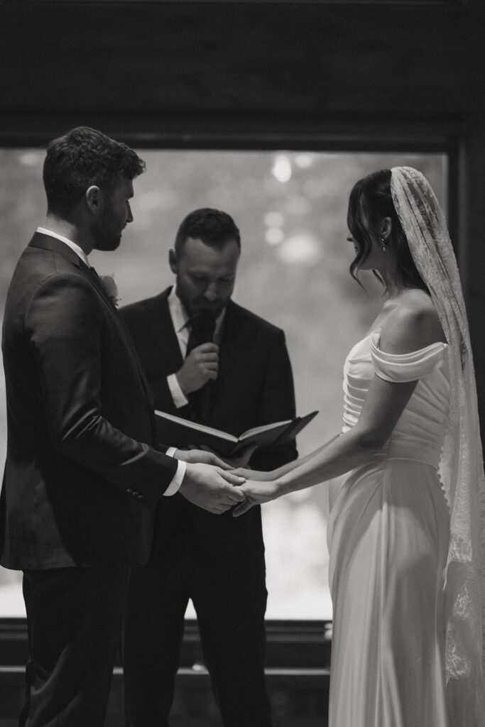 Paige & Richard’s Cinematic Winter Wedding at Della Terra