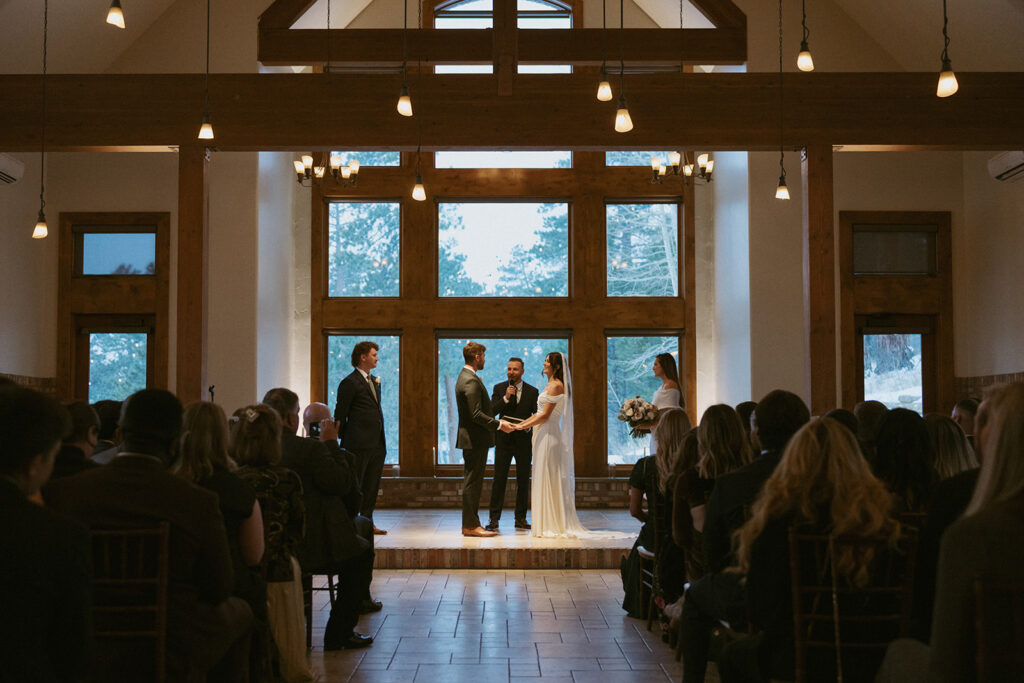Paige & Richard’s Cinematic Winter Wedding at Della Terra