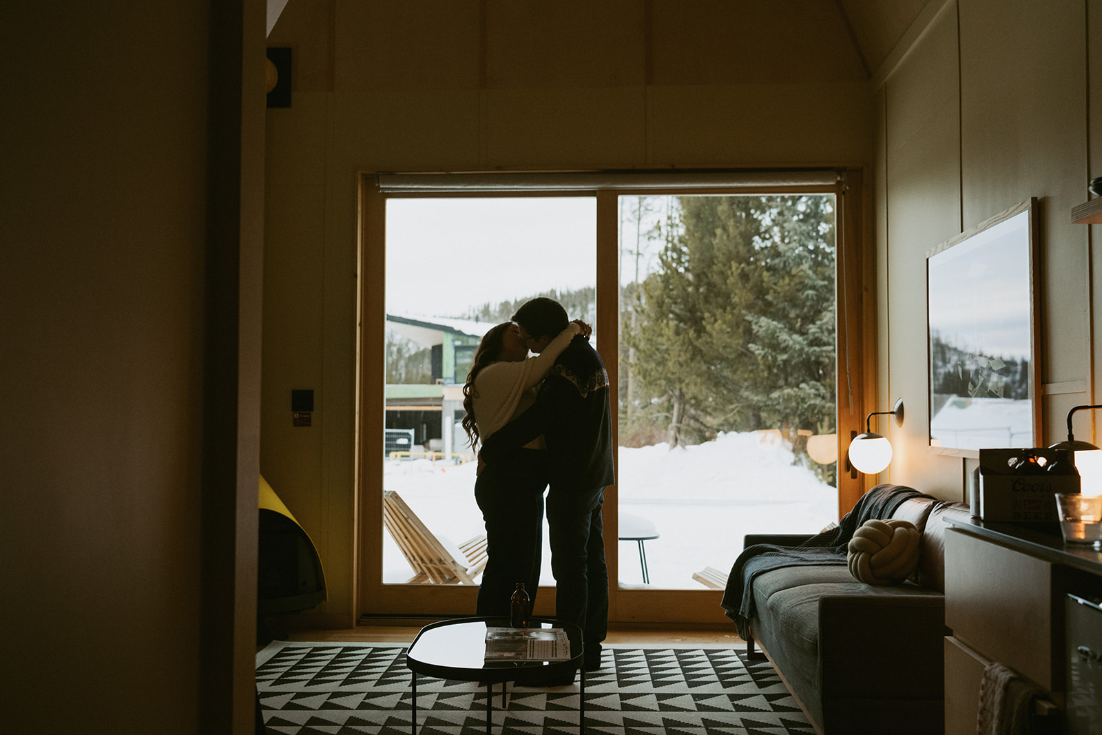cute couple session in colorado