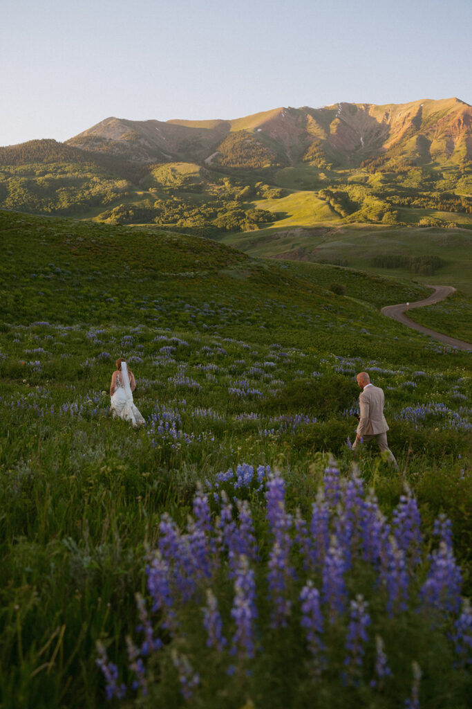 outdoor bridal session