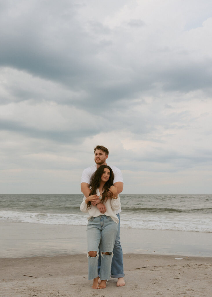 happy couple at their dream photoshoot