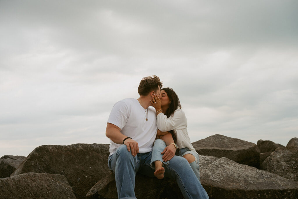 romantic couple portraits in st. augustine