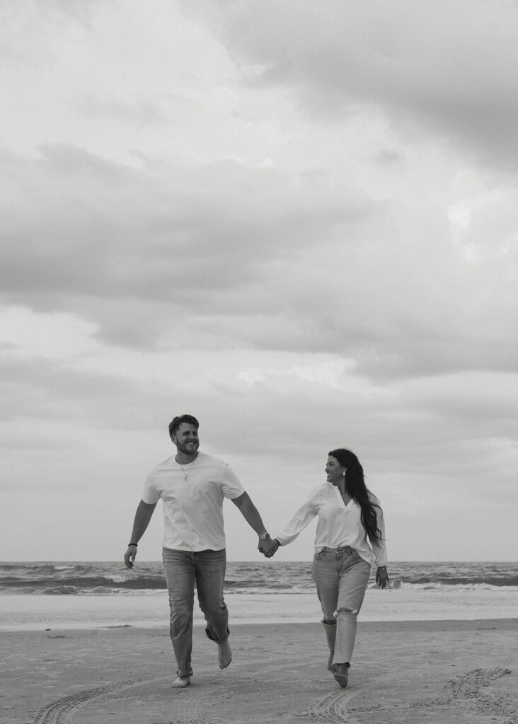 Romantic Vilano Beach Couples Photos on a Cloudy St. Augustine Evening