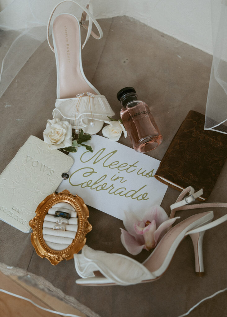 stunning elopement details