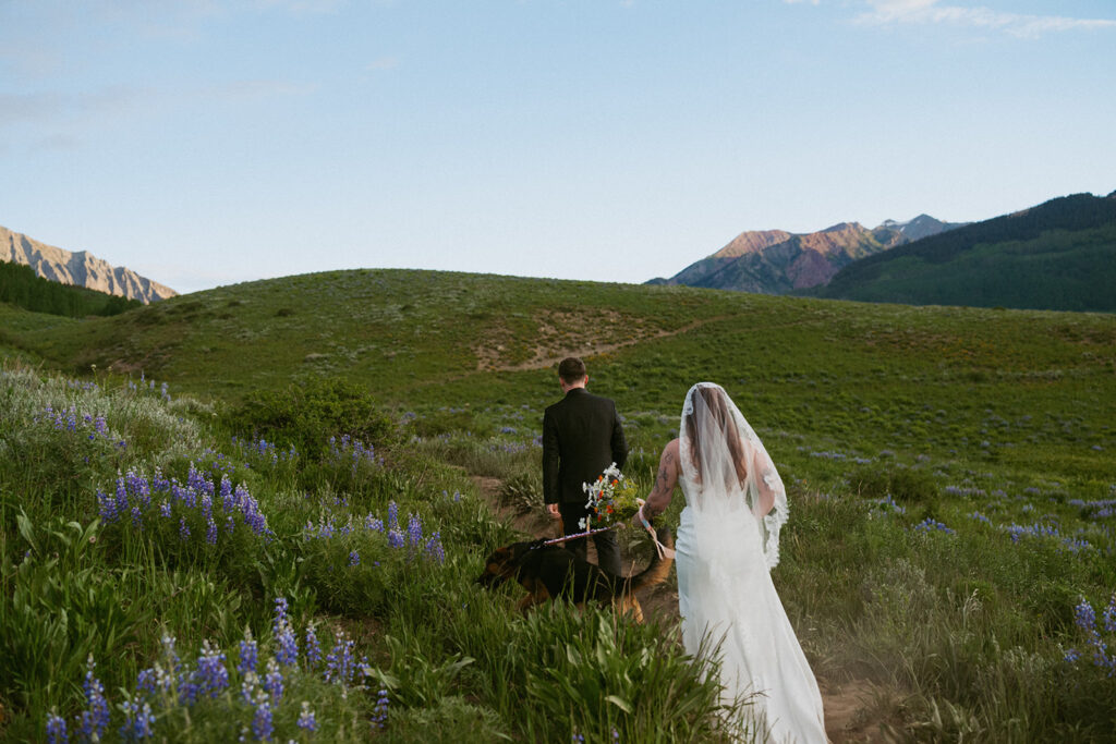 romantic bridal portraits in colorado