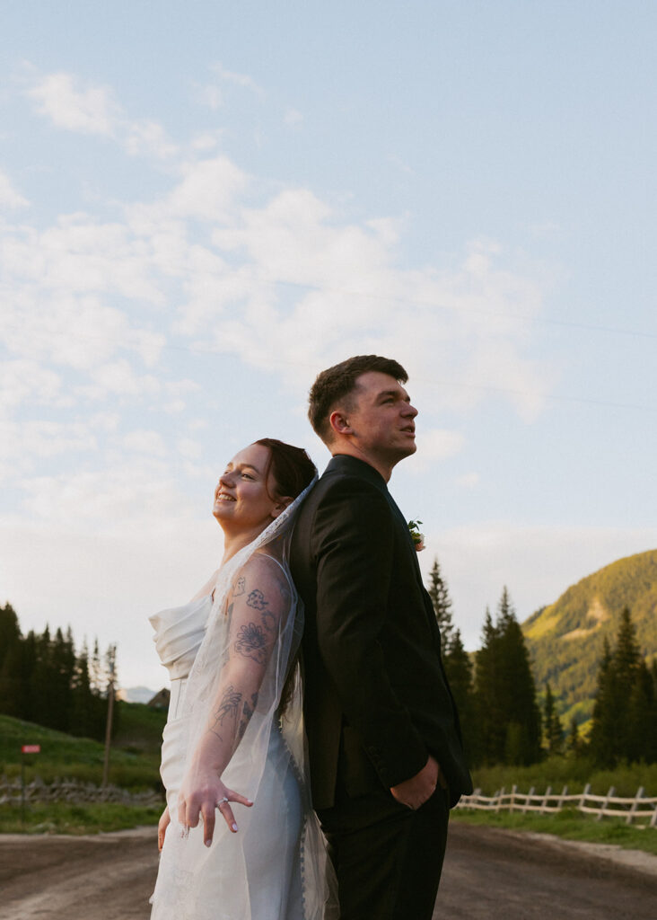 romantic and timeless bridal portraits in colorado