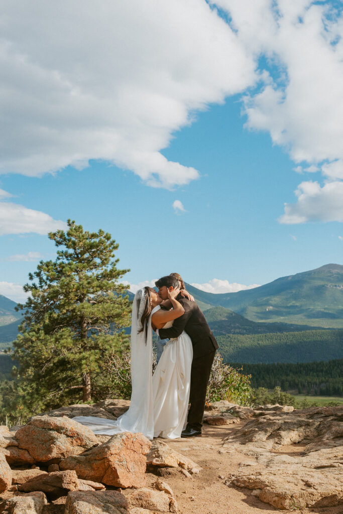 golden hour couple portraits in colorado