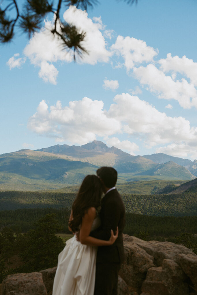 romantic couple session in colorado