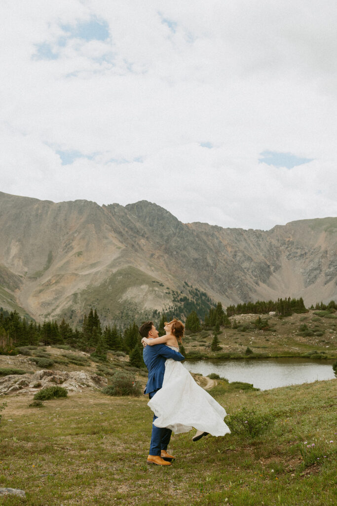 Dan & Violet's Breckenridge Elopement at Loveland Pass